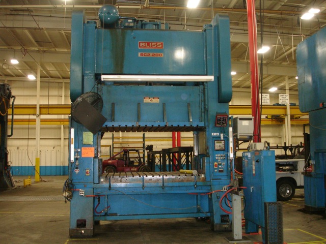 200 Ton Bliss Press SC2-200 Pic 1