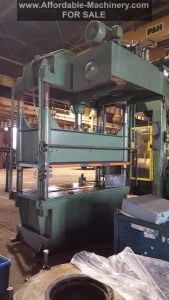 100 Ton Dake 4-Post Down-Acting Hydraulic Press For Sale